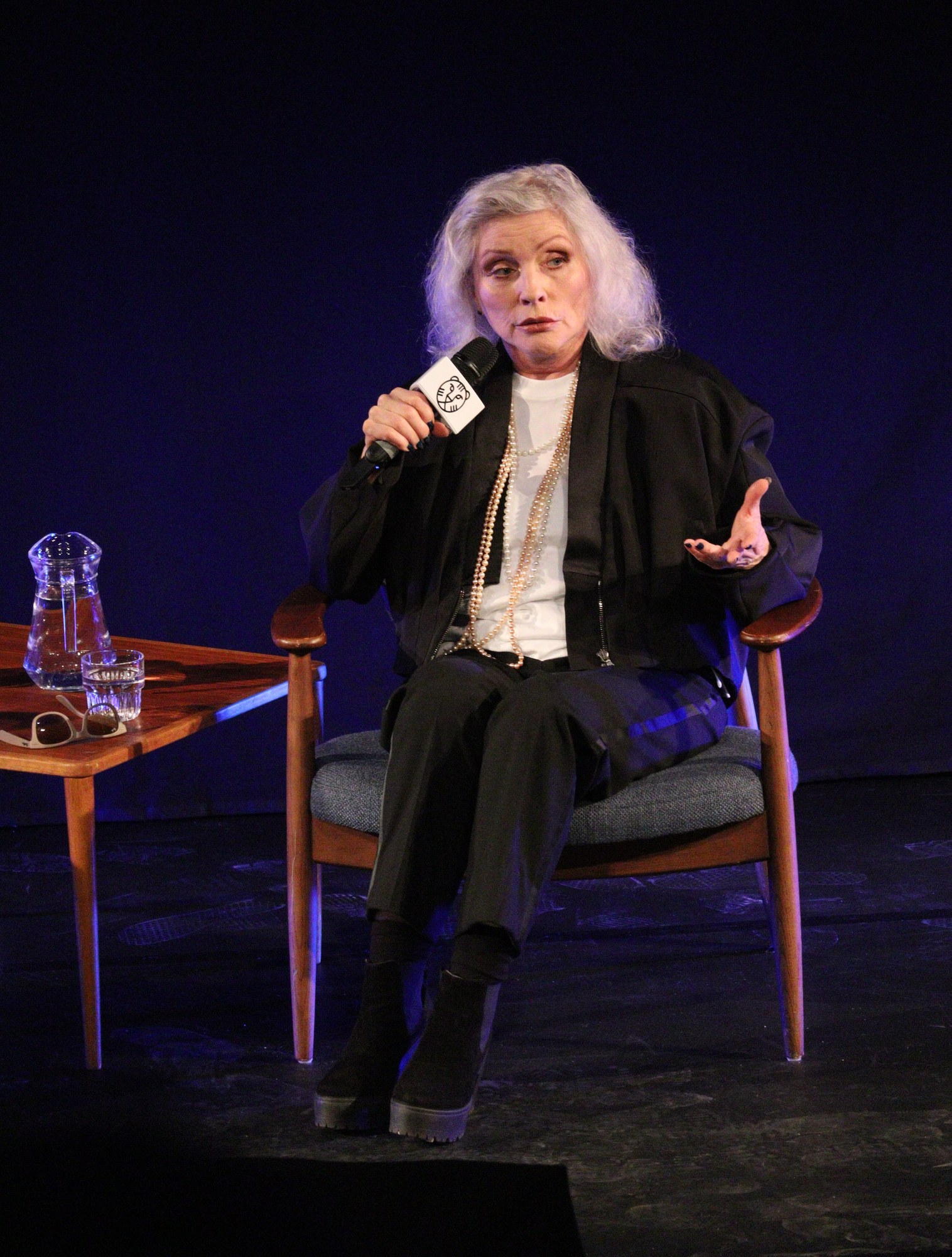 Debbie Harry na festiwalu filmowym w Rotterdamie w 2024 roku. W lipcu 2025 skończyła 80 lat