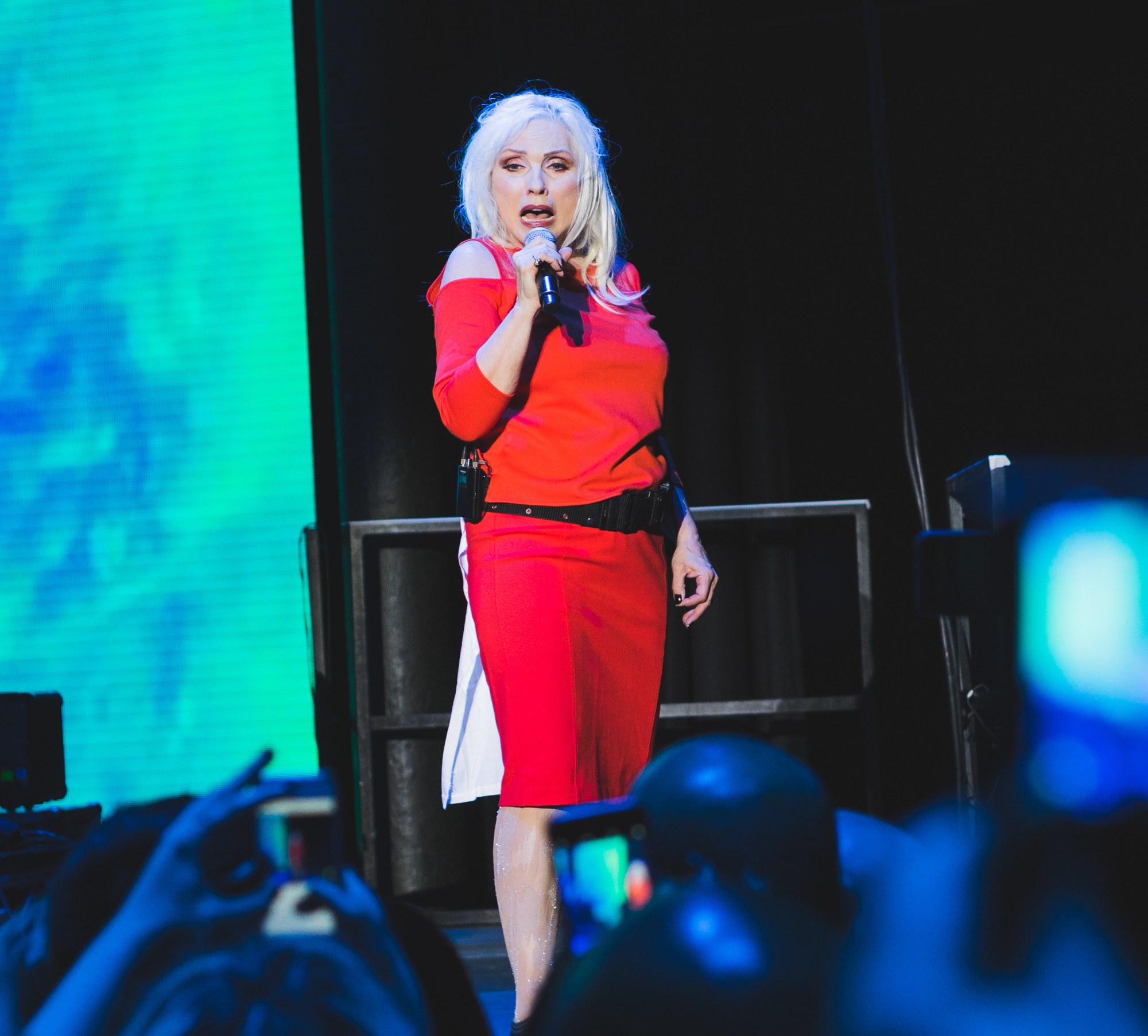 Blondie w londyńskim Roundhouse w maju 2017, w roku premiery „Pollinator”. Na kolejną płytę studyjną zespół kazał czekać prawie dziesięć lat