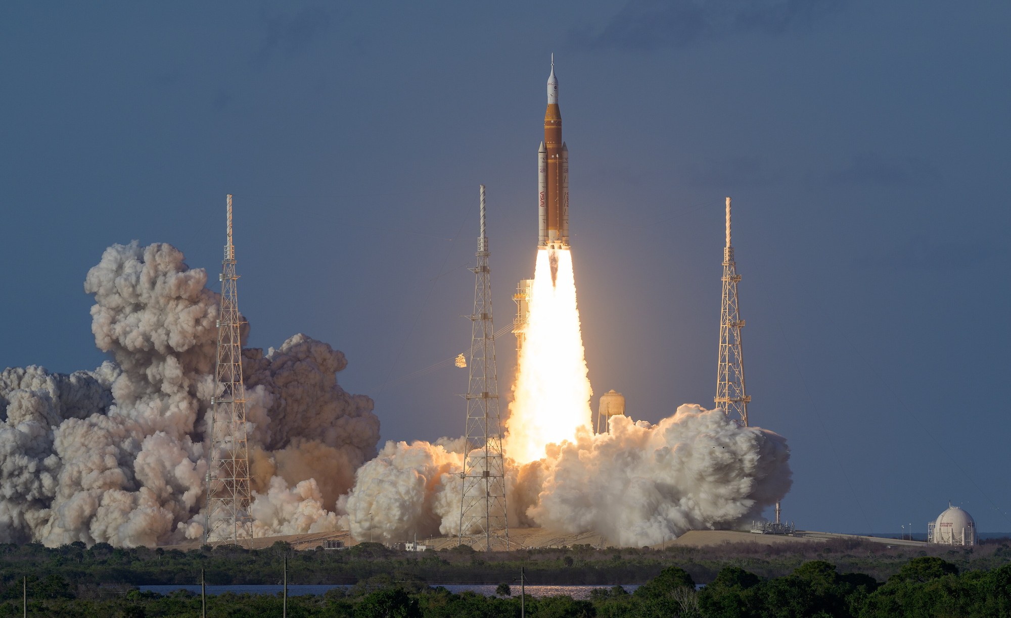 Start Artemis II, 1 kwietnia 2026 r., Kennedy Space Center. Pierwszy załogowy lot w okolice Księżyca od czasów Apollo