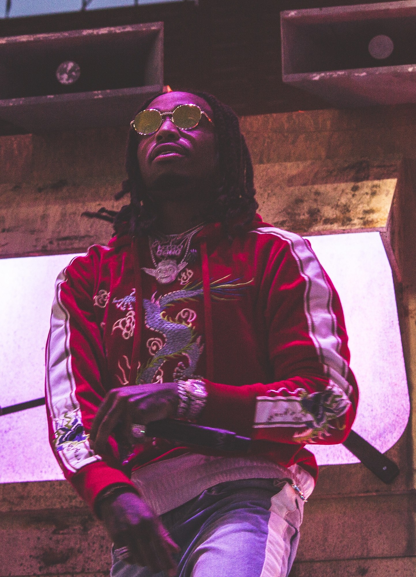 Quavo na festiwalu Veld w Toronto w 2017 roku, gdy Migos byli na szczycie. Jego nowa płyta z Pharrellem weszła na Billboard 200 dopiero na 103. miejsce