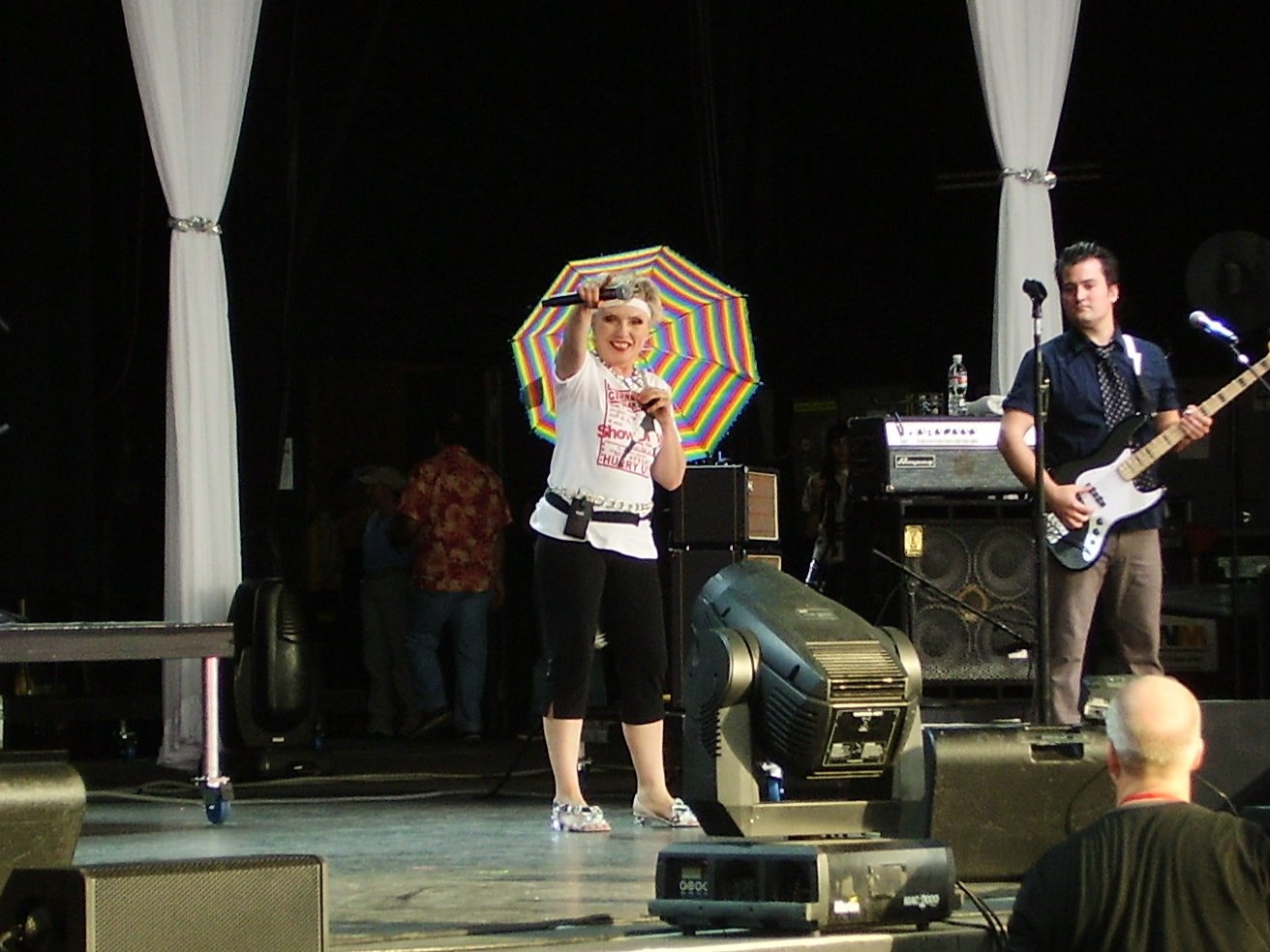 Debbie Harry na scenie