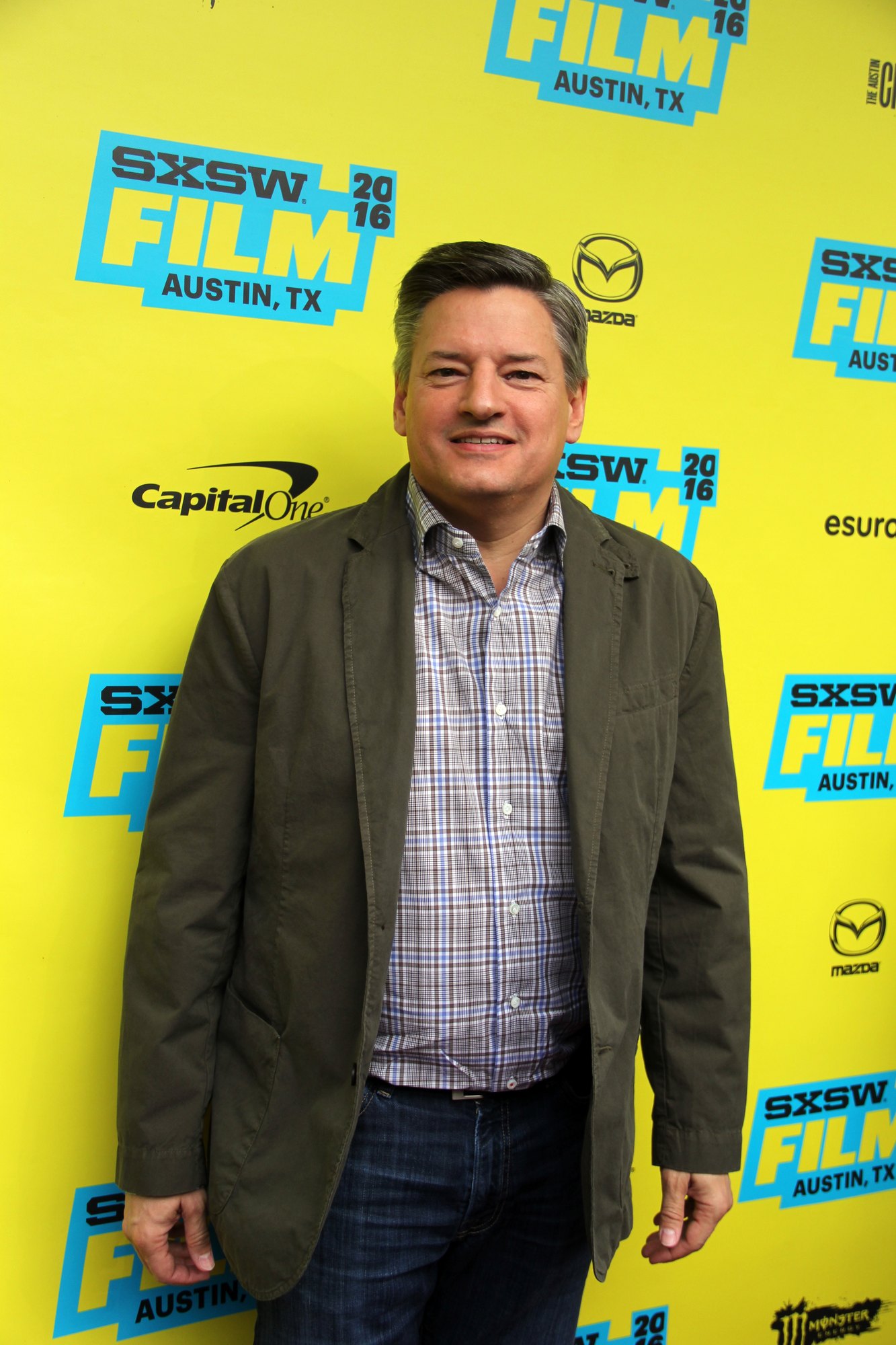 Ted Sarandos na premierze filmu „Pee-Wee's Big Holiday", SXSW 2016.